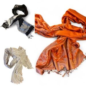 Bundle of Pashmina-style Scarves NWT